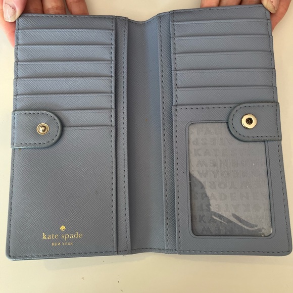 Kate Spade Light Blue Wallet - Picture 2 of 3